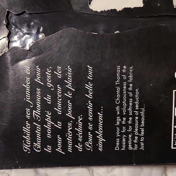 chantal thomass 100D  pantyhose brand new size 4 - Picture 3 of 12